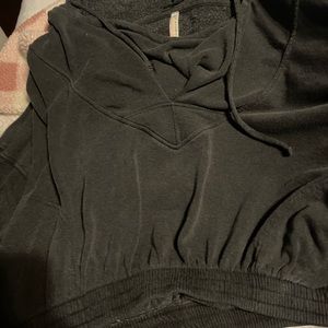 Free people cropped movement hoodie